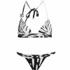 Women'S Clothing * | Dolce&Gabbana Zebra Zebra-Print Triangle Bikini Set