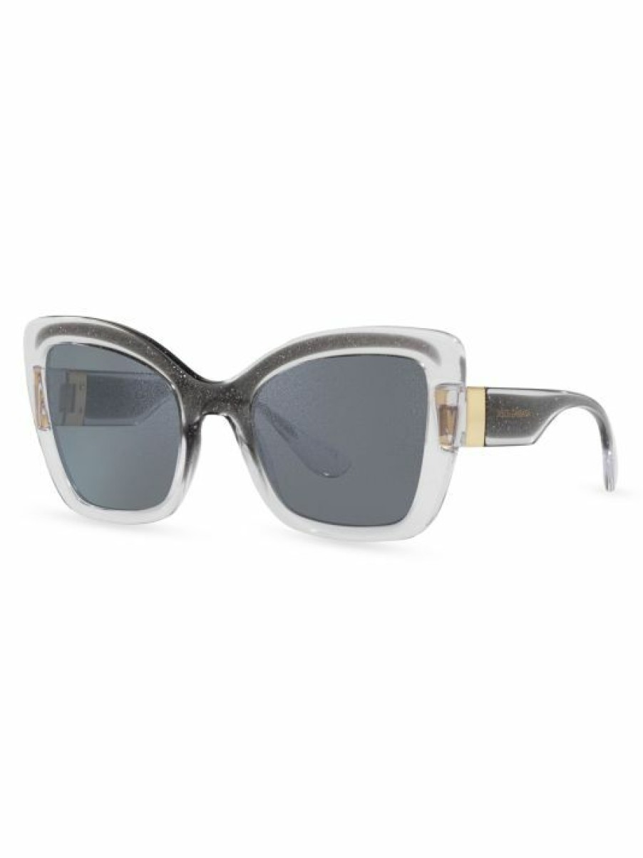 Accessories * | Dolce&Gabbana 53Mm Butterfly Sunglasses