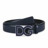 Accessories * | Dolce&Gabbana Dg Logo Buckle Belt For Men