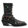 Men * | Dolce&Gabbana Embellished Leather Boots For Men