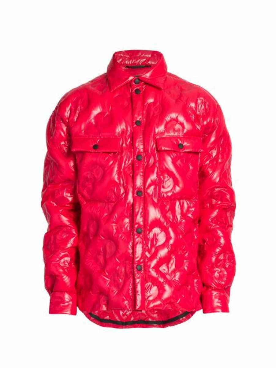 Men * | Dolce&Gabbana Logo Debossed Puffer Jacket For Men