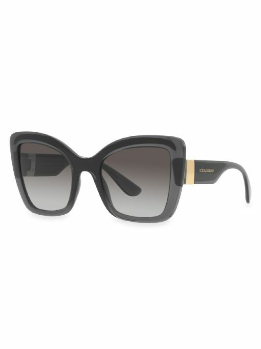 Accessories * | Dolce&Gabbana 53Mm Butterfly Sunglasses