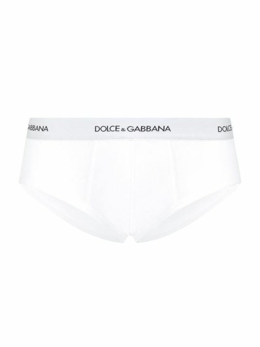 Men * | Dolce&Gabbana Brando Logo Briefs For Men