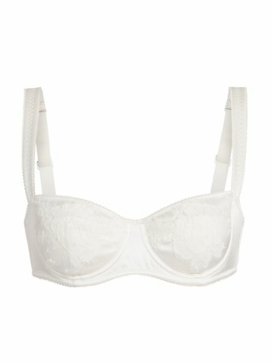 Women'S Clothing * | Dolce&Gabbana Stretch-Silk Balconette Bra