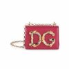 Handbags * | Dolce&Gabbana Micro D&G Girls Leather Shoulder Bag