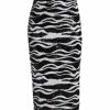 Women'S Clothing * | Dolce&Gabbana Zebra Print Pencil Skirt