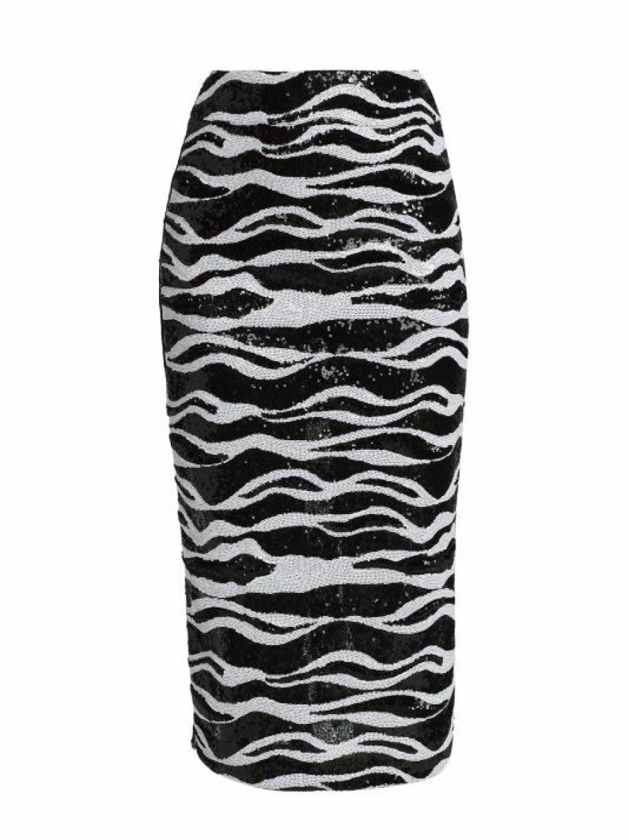 Women'S Clothing * | Dolce&Gabbana Zebra Print Pencil Skirt