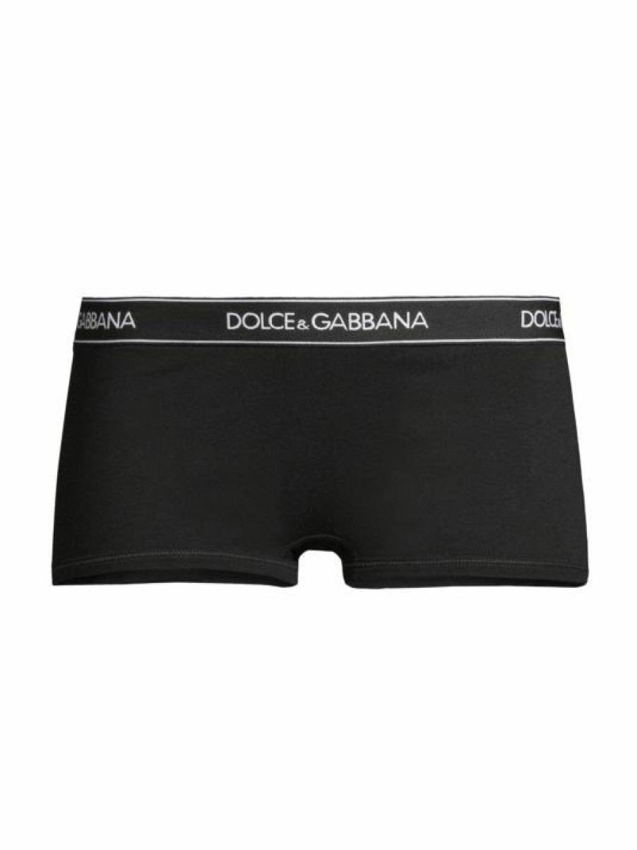 Women'S Clothing * | Dolce&Gabbana Logo Band Boyshorts