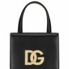 Handbags * | Dolce&Gabbana Dg Millennials Leather Top Handle Bag