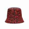 Accessories * | Dolce&Gabbana Hot Animalier Leopard-Print Bucket Hat For Men