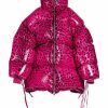 Men * | Dolce&Gabbana Oversized Leopard Print Puffer Coat