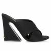 Men * | Dolce&Gabbana Dg Logo Satin Block-Heel Mules