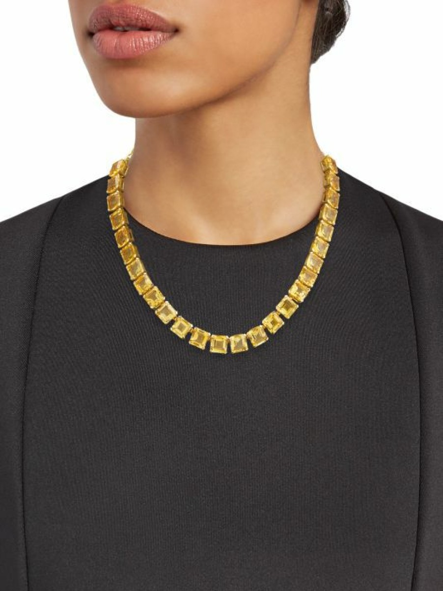 Jewelry * | Dolce&Gabbana 18K Yellow Gold, Citrine & 10Mm Pearl Necklace