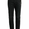 Men * | Dolce&Gabbana Slash Knee Crown Jeans For Men