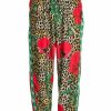 Men * | Dolce&Gabbana Animal & Flower Print Jogger Pants For Men