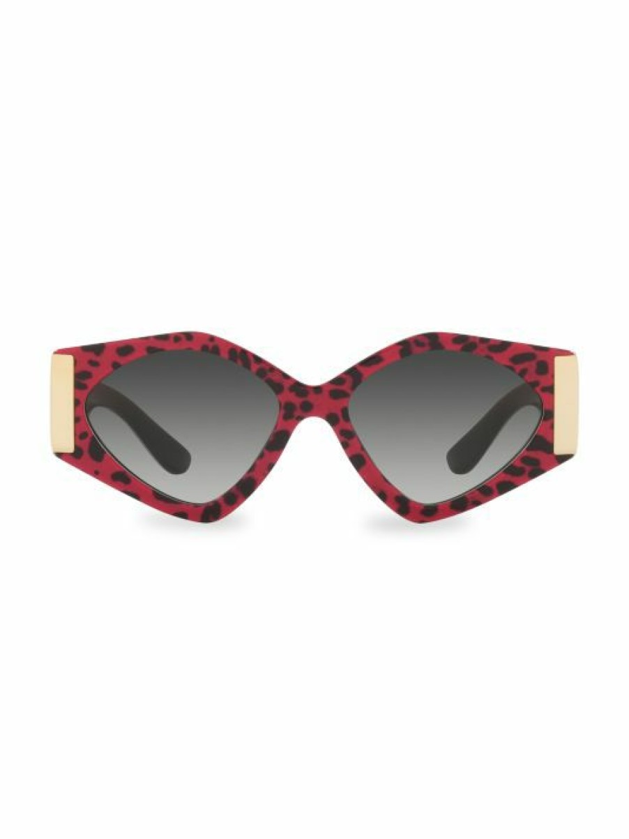 Accessories * | Dolce&Gabbana 55Mm Rectangle Sunglasses