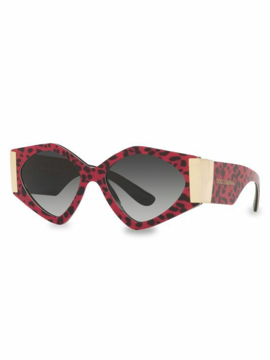 Accessories * | Dolce&Gabbana 55Mm Rectangle Sunglasses