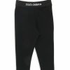 Kids * | Dolce&Gabbana Baby Girl'S Stretch Logo Leggings For Kids