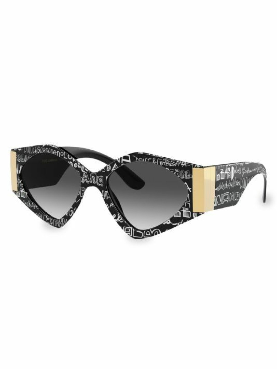 Accessories * | Dolce&Gabbana 55Mm Rectangle Sunglasses