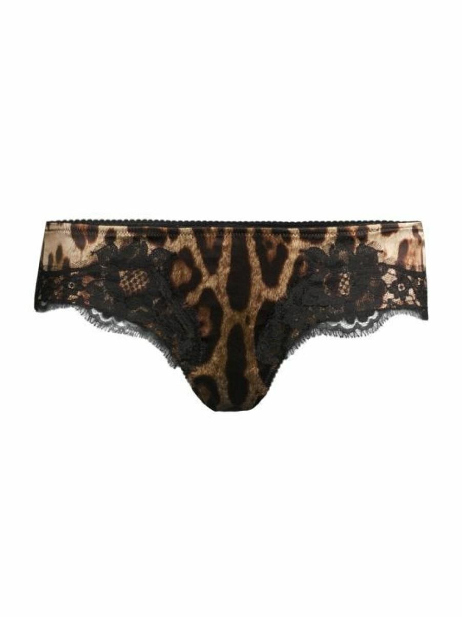 Women'S Clothing * | Dolce&Gabbana Brasilian Lace Briefs