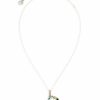 Jewelry * | Dolce&Gabbana Rainbow Alphabet 18K Gold & Gemstone Initial D Pendant Necklace