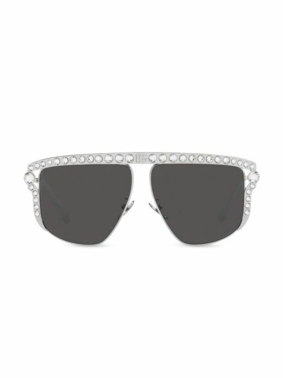 Accessories * | Dolce&Gabbana 57Mm Square Sunglasses