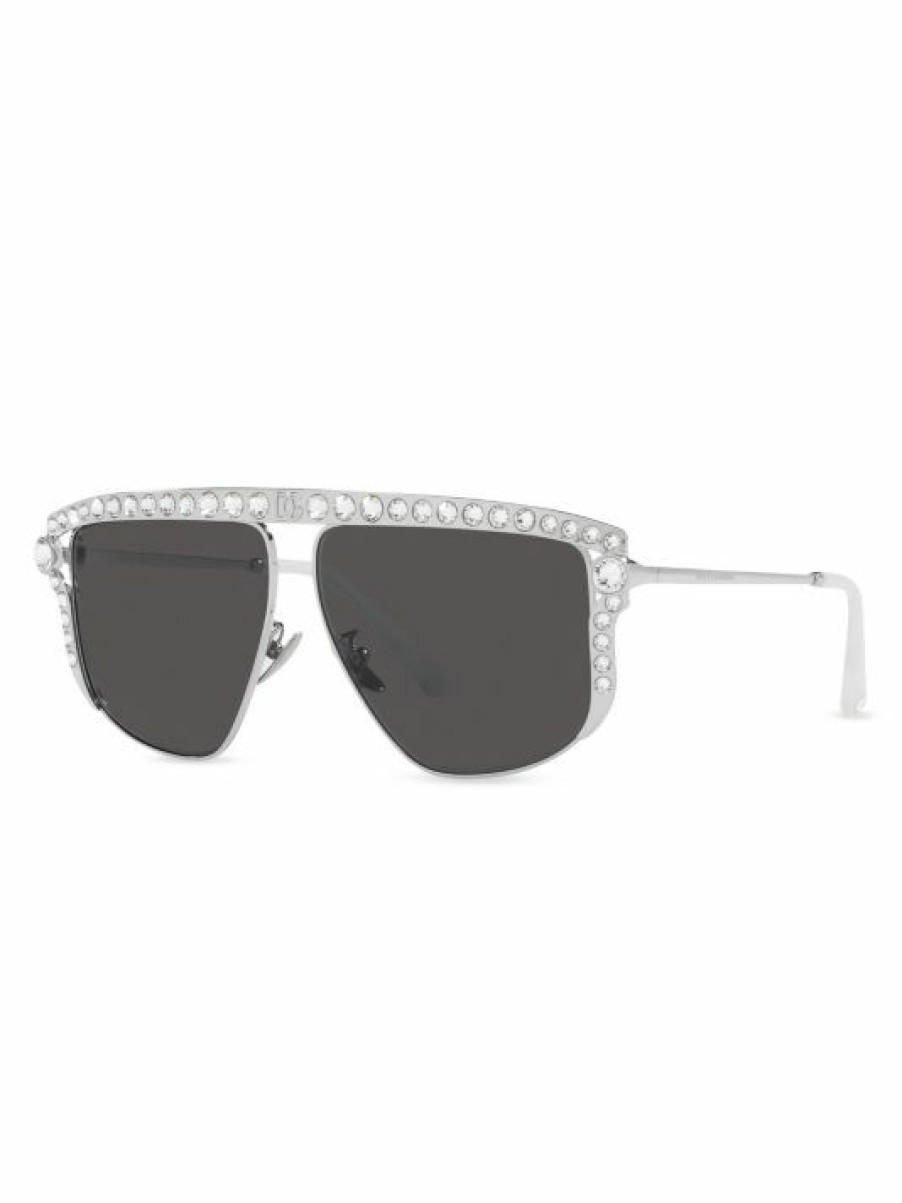 Accessories * | Dolce&Gabbana 57Mm Square Sunglasses