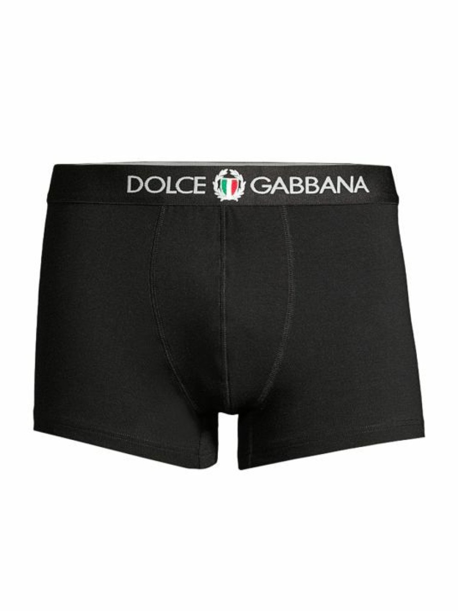 Men * | Dolce&Gabbana Sport Crest Boxer Briefs For Men