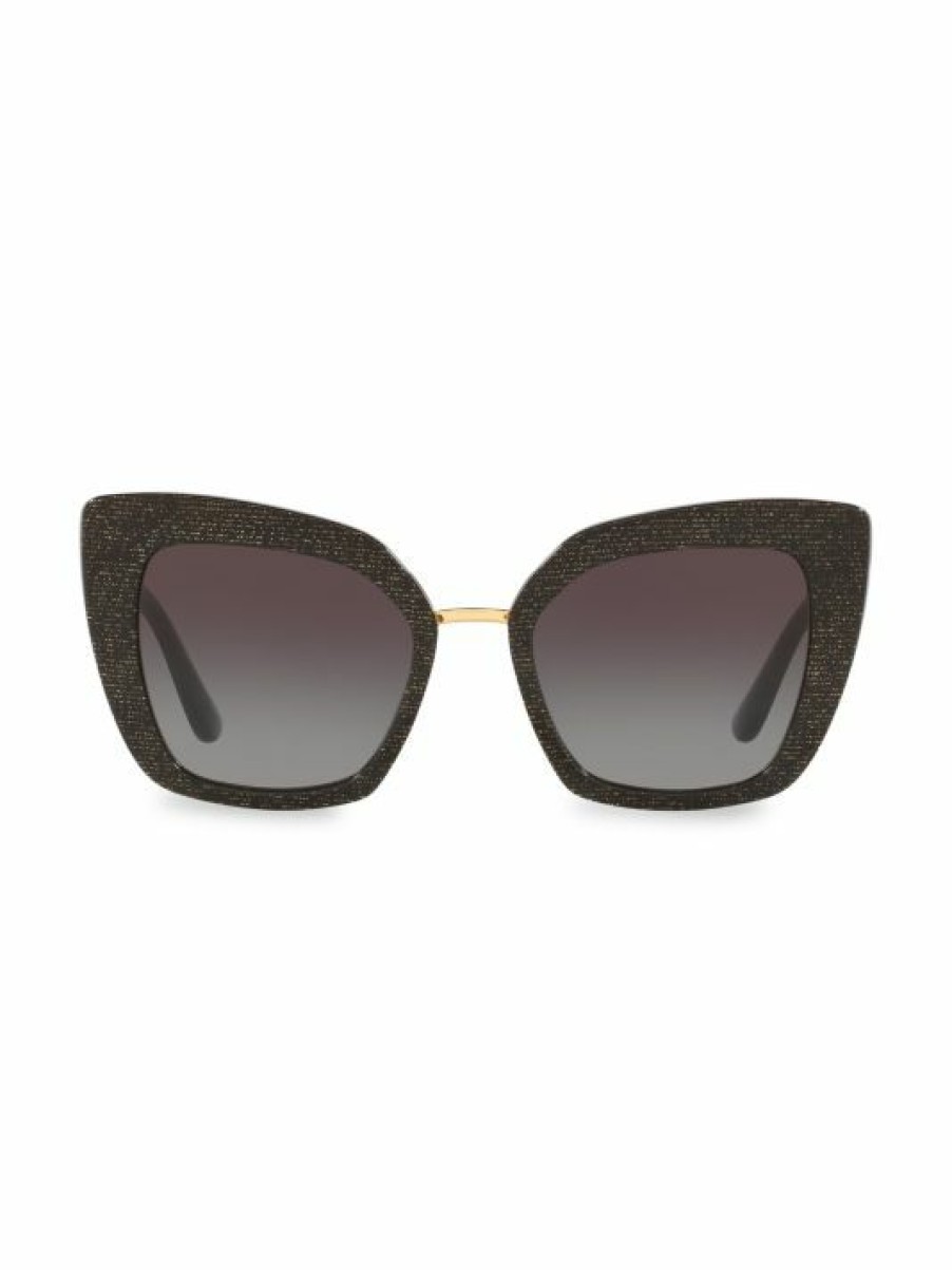 Accessories * | Dolce&Gabbana 52Mm Cat Eye Sunglasses