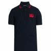 Men * | Dolce&Gabbana Logo Cotton Polo Shirt For Men