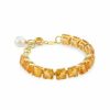 Jewelry * | Dolce&Gabbana 18K Yellow Gold, Citrine & 8-9Mm South Sea Baroque Pearl Bracelet