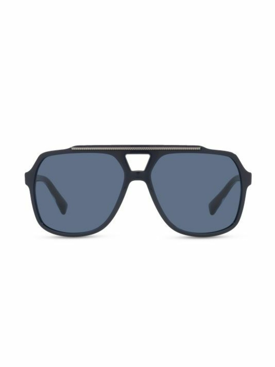 Accessories * | Dolce&Gabbana Gros Grain 60Mm Sunglasses For Men