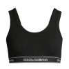 Women'S Clothing * | Dolce&Gabbana Logo Band Sports Bra