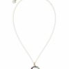 Jewelry * | Dolce&Gabbana Rainbow Alphabet 18K Gold & Gemstone Initial C Pendant Necklace