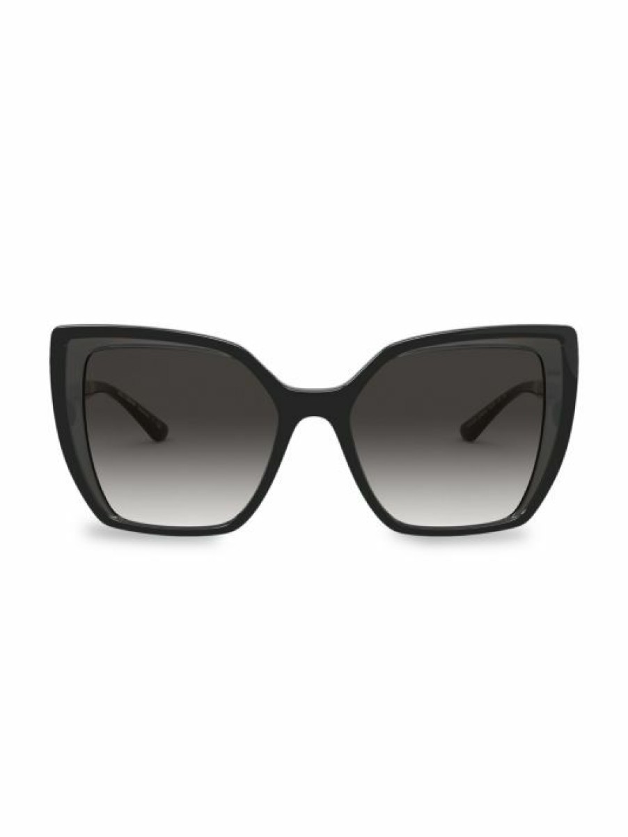 Accessories * | Dolce&Gabbana 55Mm Butterfly Sunglasses