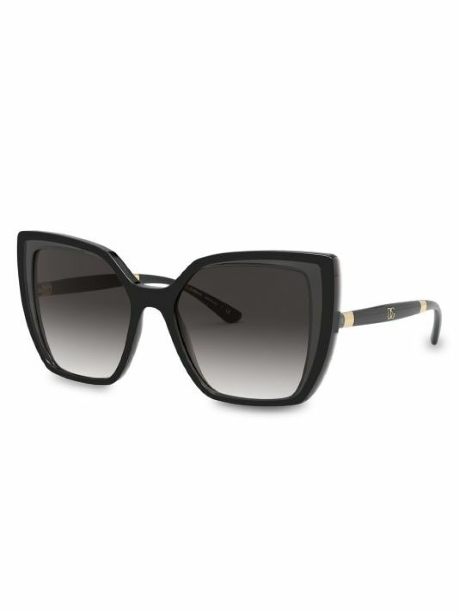 Accessories * | Dolce&Gabbana 55Mm Butterfly Sunglasses