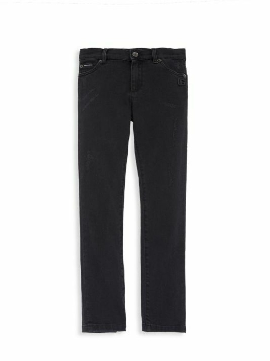 Kids * | Dolce&Gabbana Boy'S Cotton-Blend Jeans For Kids