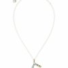 Jewelry * | Dolce&Gabbana Rainbow Alphabet 18K Gold & Gemstone Initial E Pendant Necklace