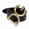 Accessories * | Dolce&Gabbana Dg Logo Buckle Belt For Men