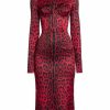 Women'S Clothing * | Dolce&Gabbana Leopard Print Dress