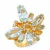 Jewelry * | Dolce&Gabbana Aquamarine, Citrine Quartz, & Diamond Ring