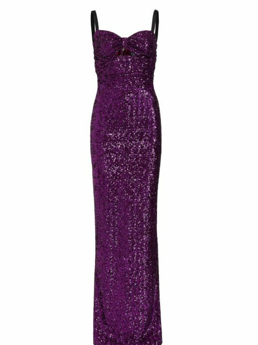 Women'S Clothing * | Dolce&Gabbana Sleeveless Sequin-Embellished Gown