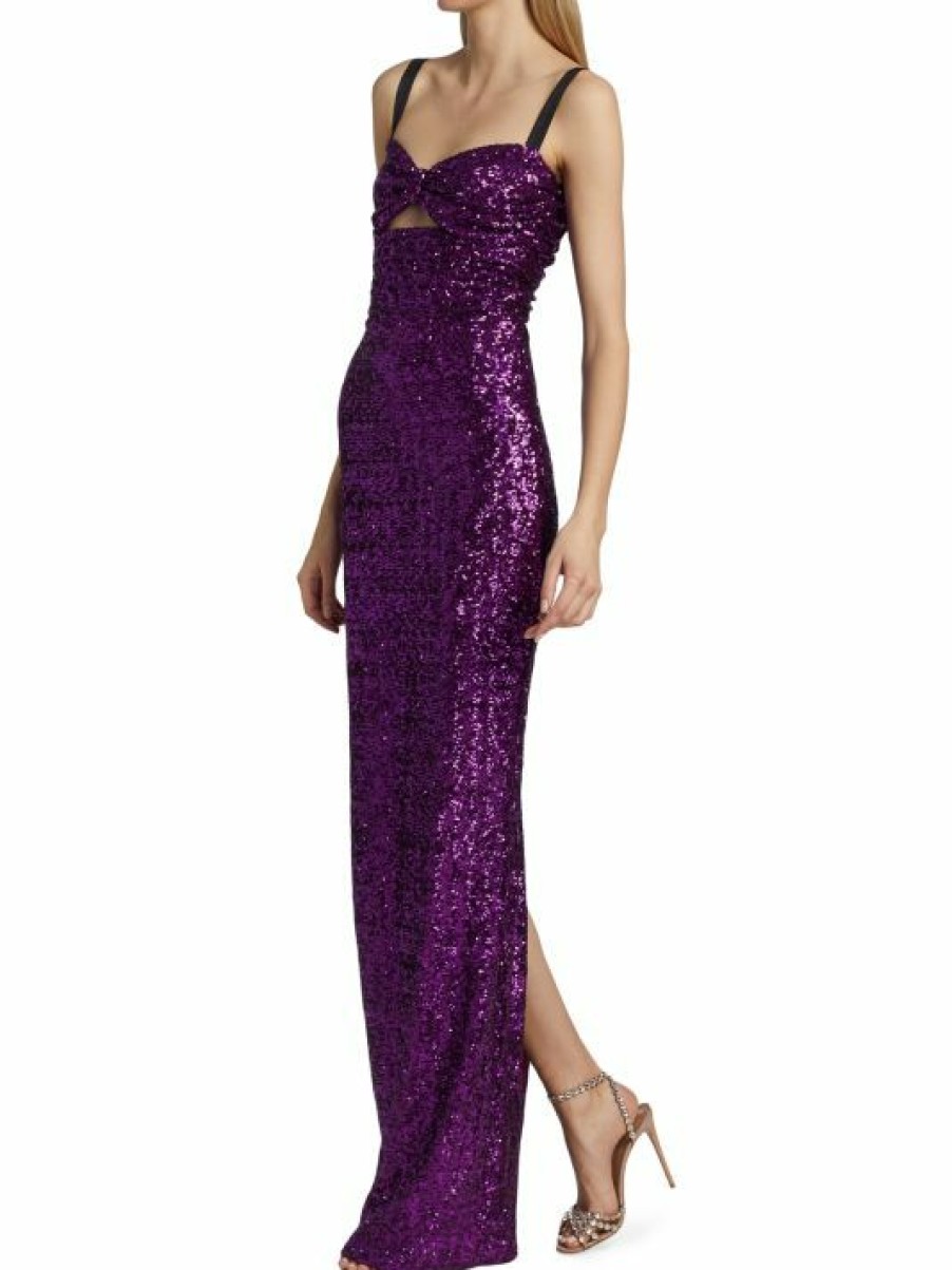 Women'S Clothing * | Dolce&Gabbana Sleeveless Sequin-Embellished Gown