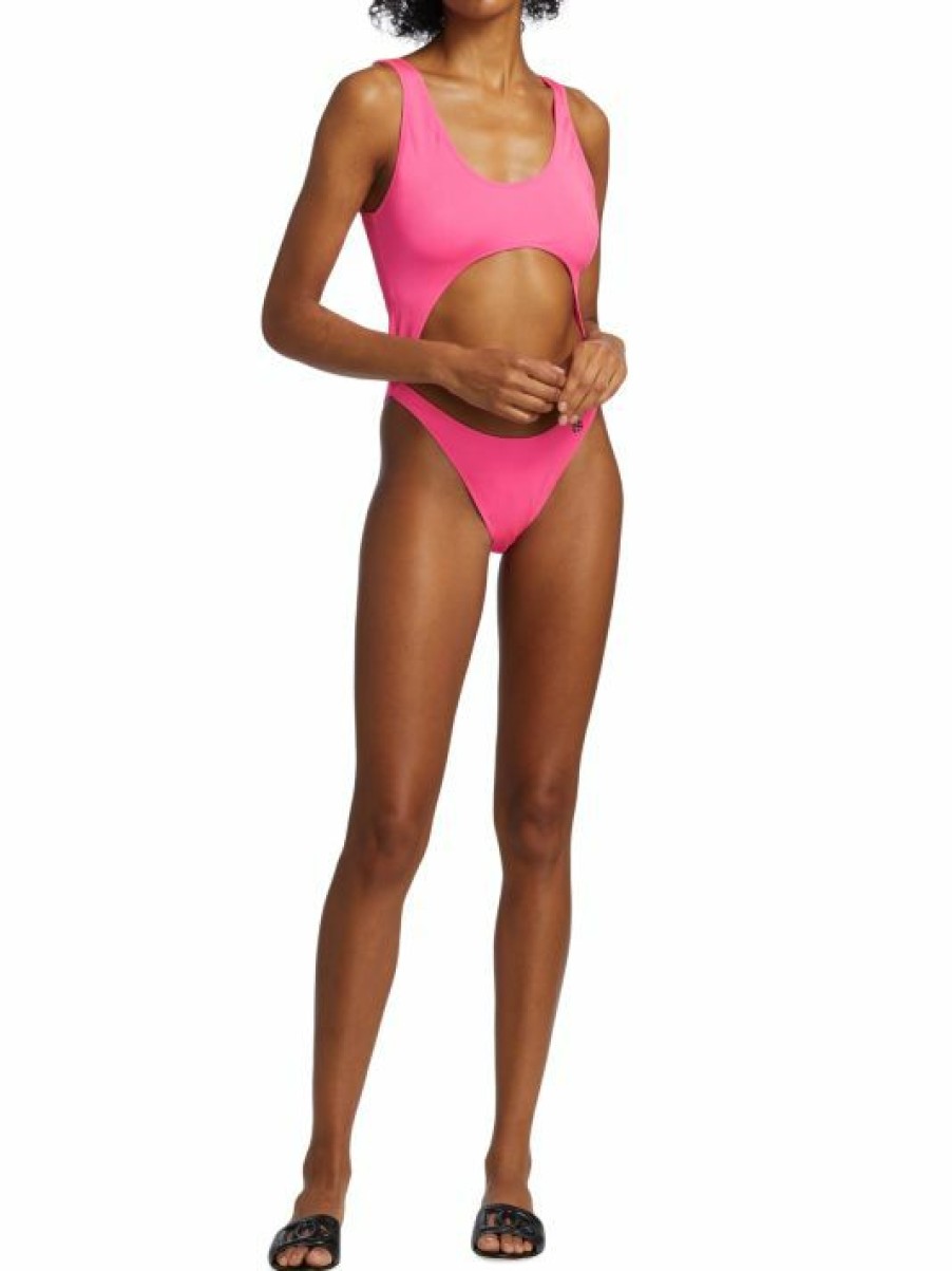 Women'S Clothing * | Dolce&Gabbana Micro Logo One-Piece Swimsuit