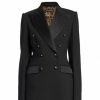 Men * | Dolce&Gabbana Double-Breasted Wool Blazer