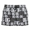 Men * | Dolce&Gabbana Logo Print Swim Trunks For Men