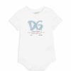 Kids * | Dolce&Gabbana Baby'S Spray Paint Graphic Logo Bodysuit For Kids