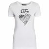 Men * | Dolce&Gabbana Carretto Logo Heart T-Shirt