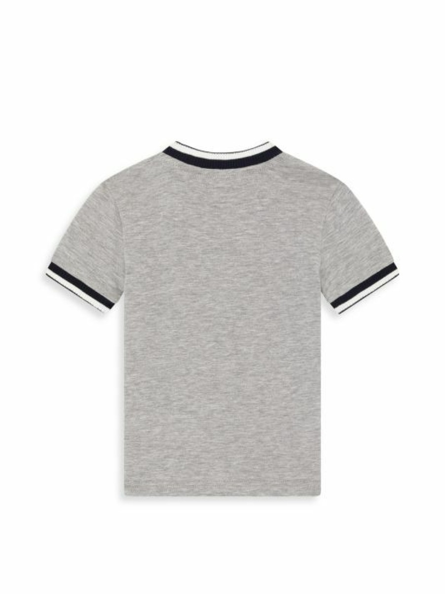 Kids * | Dolce&Gabbana Baby Girl'S Contrast-Trim Logo T-Shirt For Kids