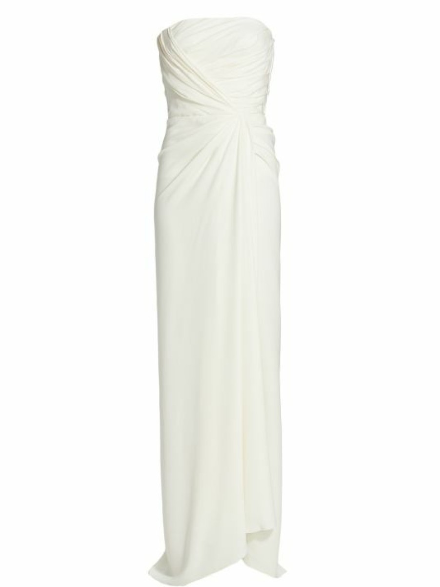 Women'S Clothing * | Dolce&Gabbana Collection Silk Cady Strapless Gown